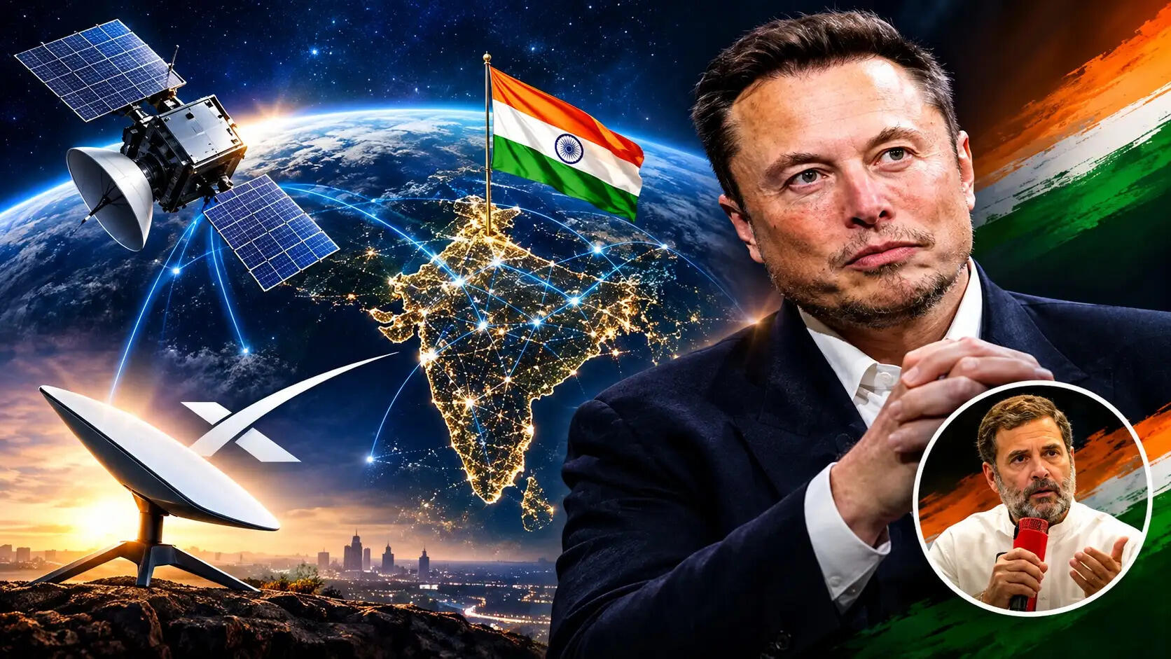 भारत को स्टारलिंक सैटेलाइट इंटरनेट सेवा क्यों नहीं चाहिए, यह तथ्य भी हैं!