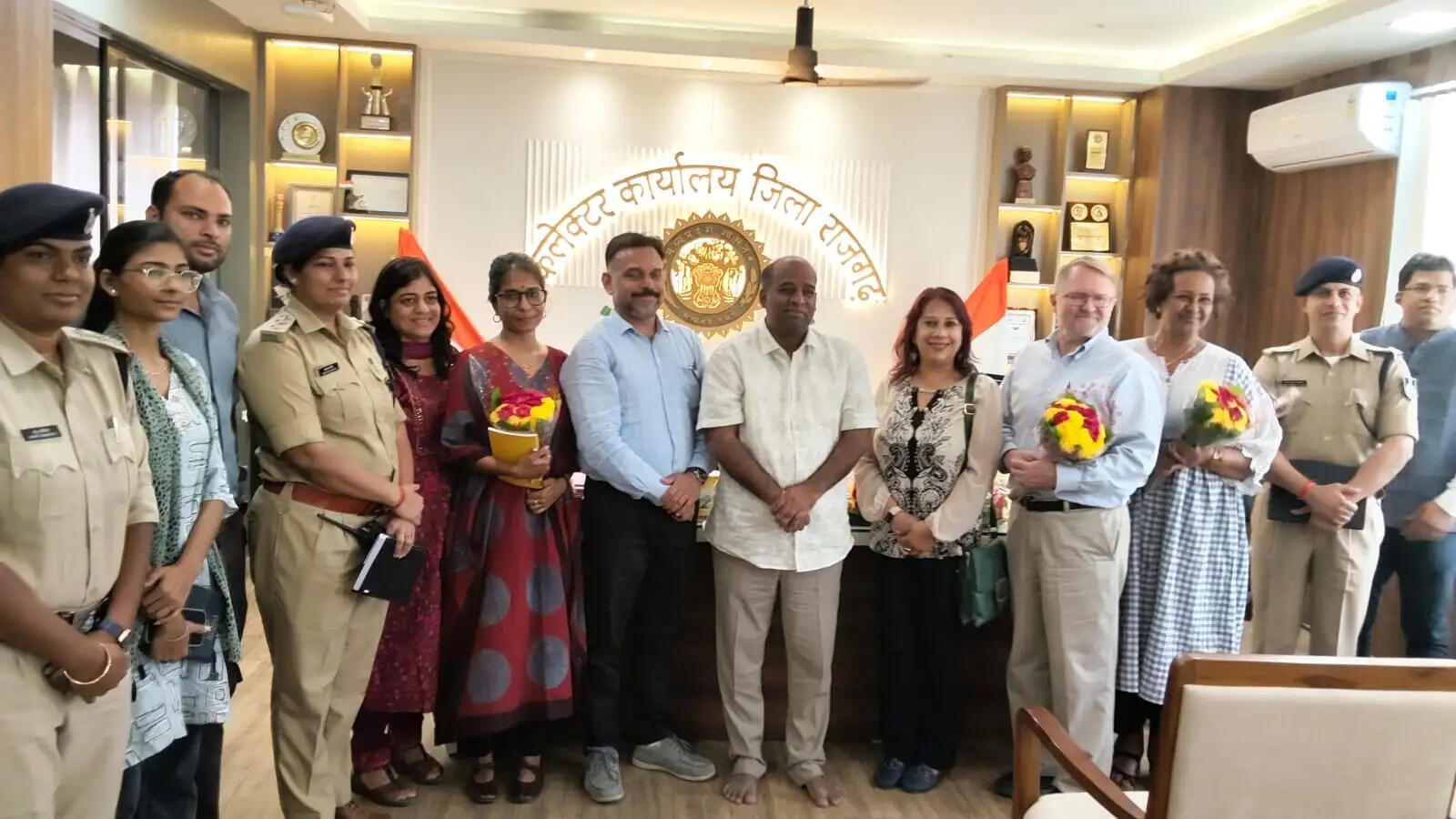 राजगढ़ः जिले में यूनिसेफ के वैश्विक और राष्ट्रीय प्रतिनिधिमंडल ने किया दौरा