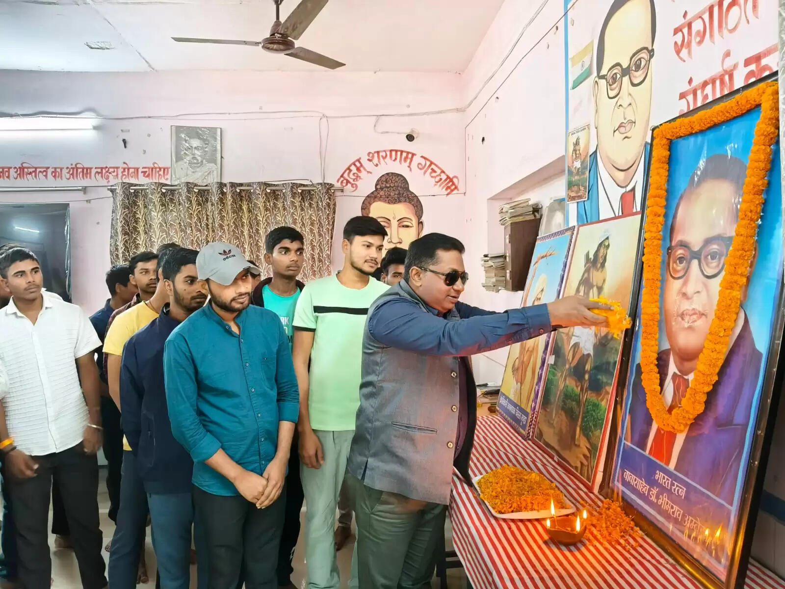 मनाई गई डॉ भीमराव अम्बेडकर की पुण्यतिथि