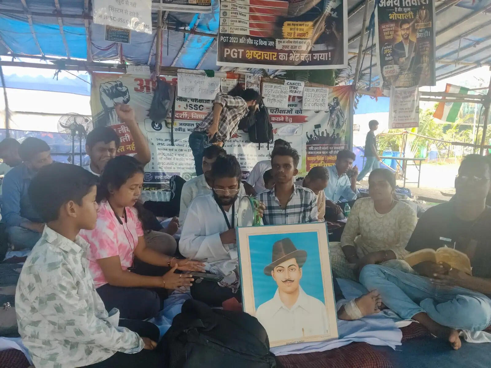 मुख्यमंत्री से नहीं हो सकी जेपीएससी-जेएसएससी रिफॉर्म मंच की वार्ता, 24वें दिन भी जारी रहा छात्रों का आंदोलन