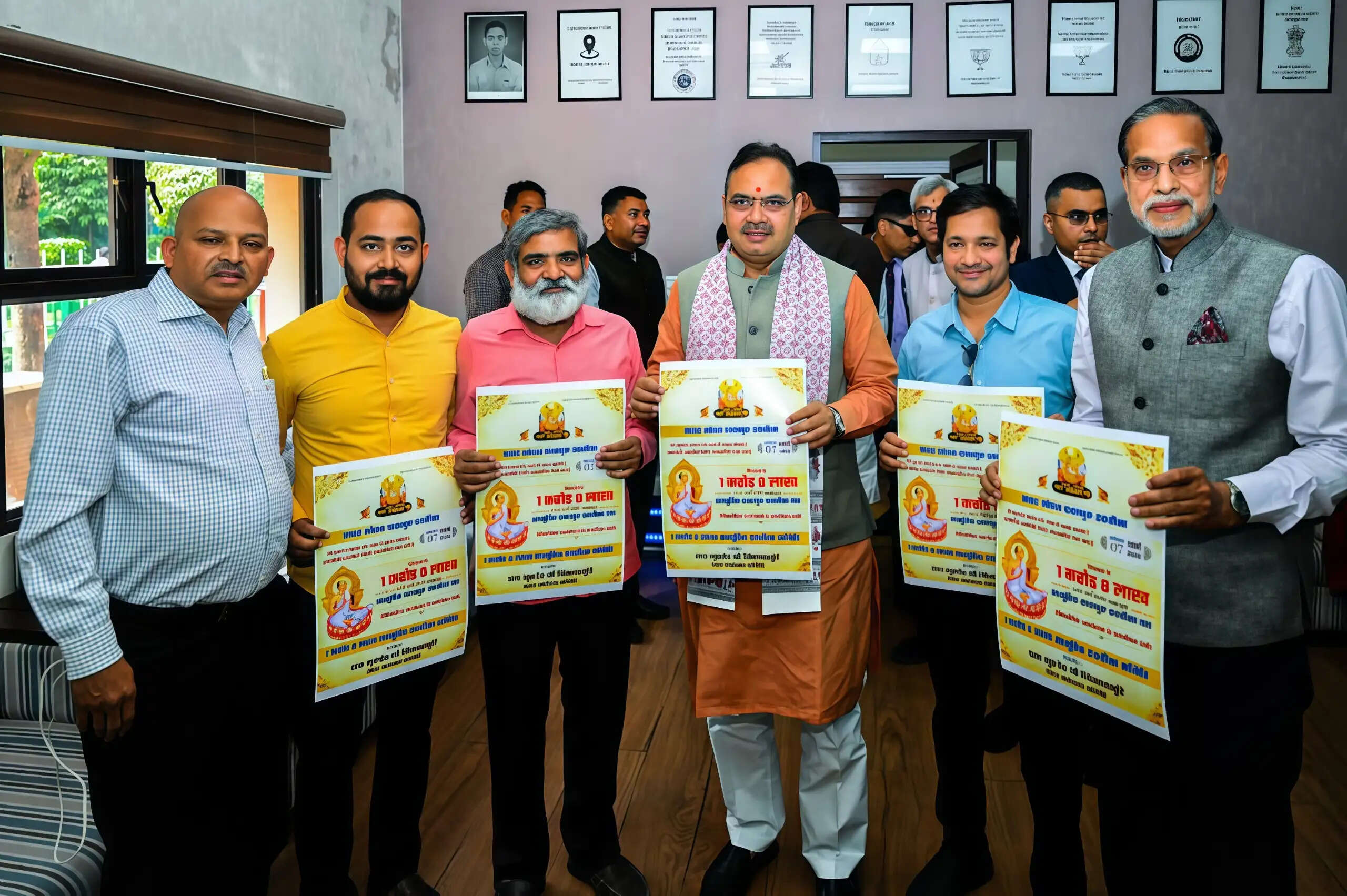 मुख्यमंत्री भजनलाल शर्मा ने किया तीन दिवसीय दादागुरु इकतीसा पाठ एवं चादर महोत्सव के पोस्टर का विमोचन