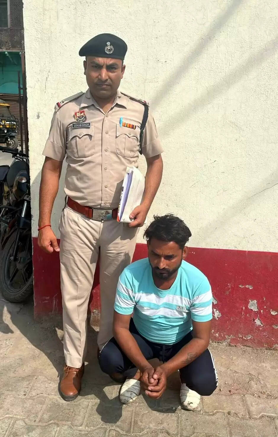 फरीदाबाद : क्राइम ब्रांच का कर्मचारी बनकर ठगी करने वाला आरोपी गिरफ्तार