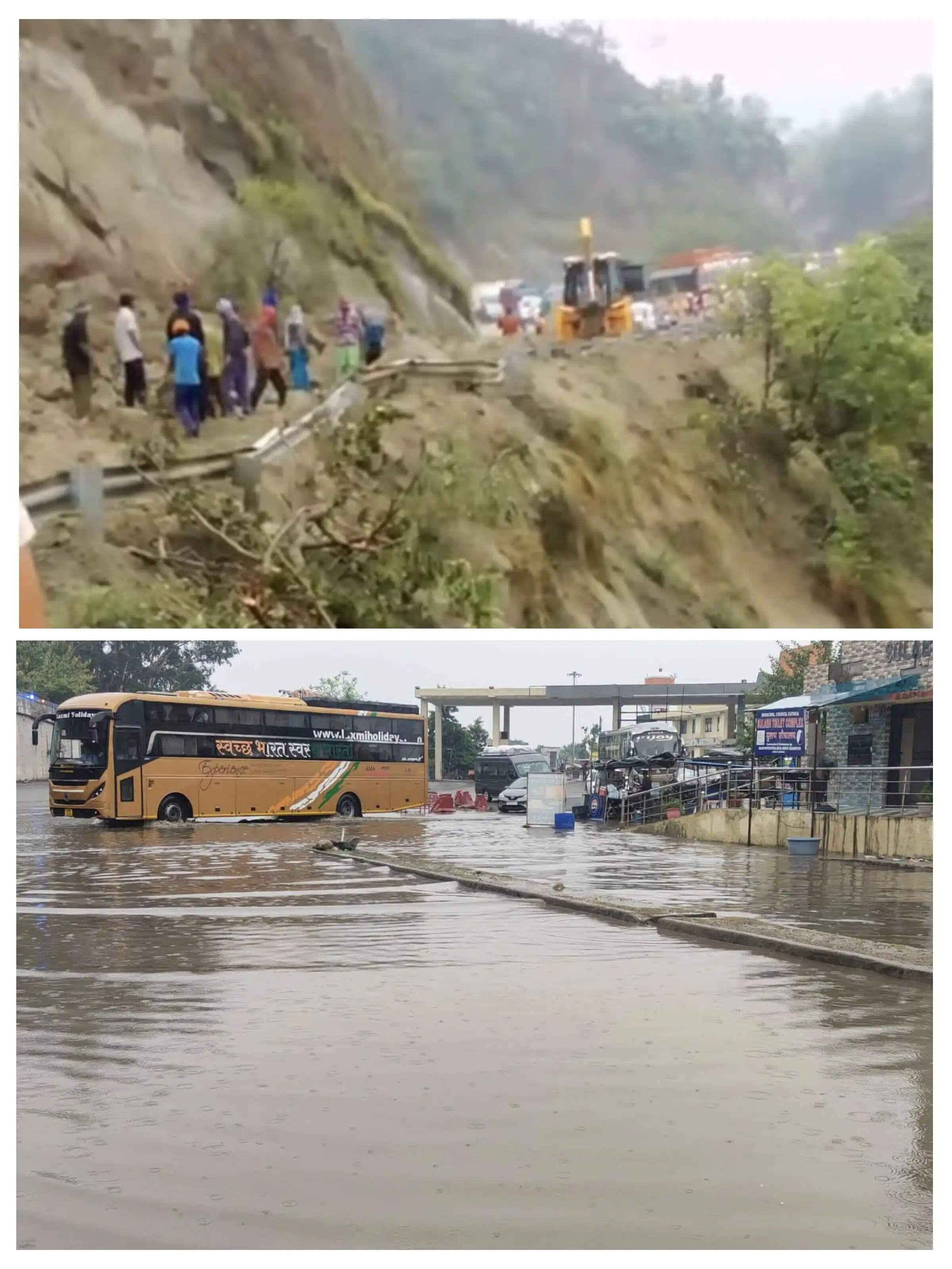 3 घंटे की मूसलाधार बारिश ने खोली प्रशासन की पोल, लखनपुर से कठुआ बिलावर तक जनजीवन अस्त-व्यस्त