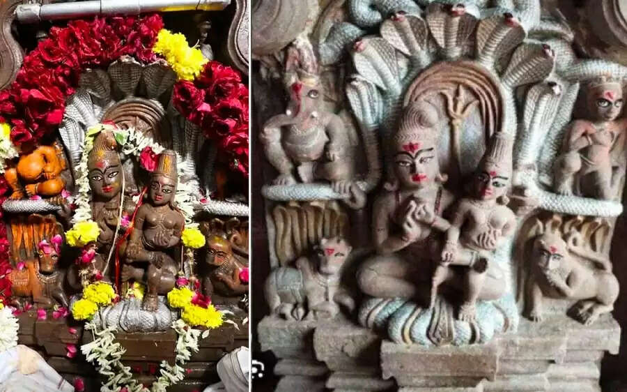 उज्जैनः रात 12 बजे खुले नागचंद्रेश्वर मंदिर के पट, दर्शन के लिए लगी लम्बी कतार