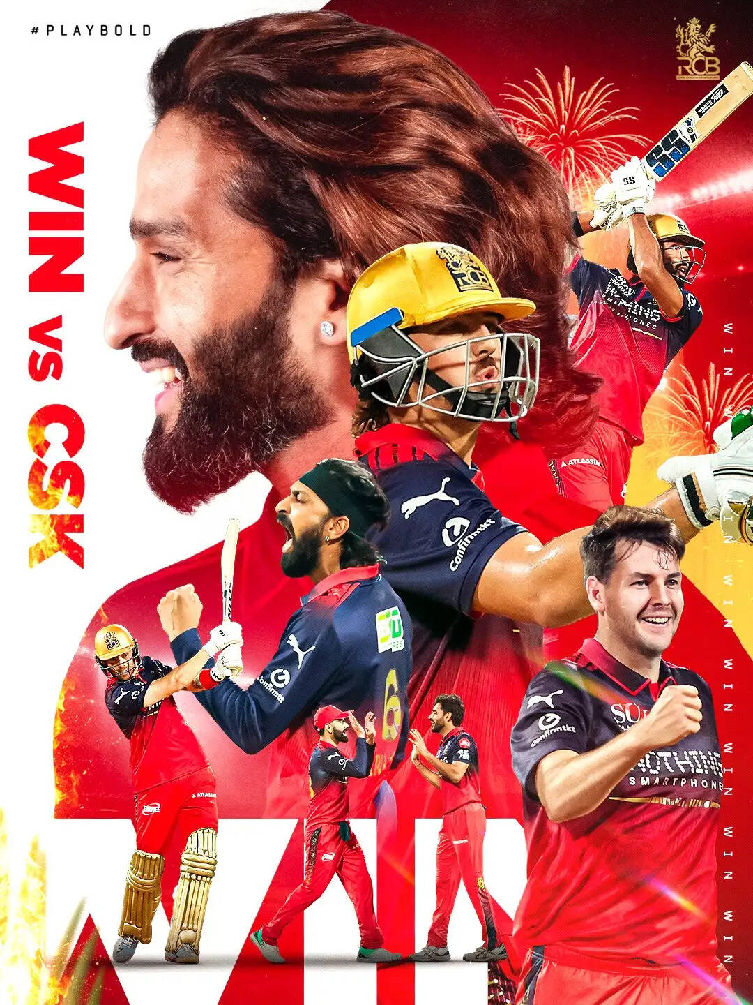 आईपीएल: चिन्नास्वामी में आरसीबी का तूफान, सीएसके पर 43 रन से शानदार जीत