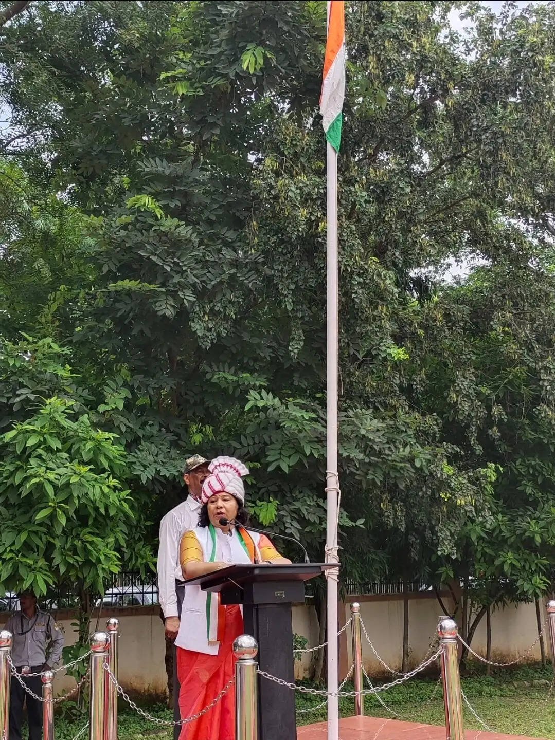 रांची विश्वविद्यालय में उत्साह और राष्ट्रभक्ति के साथ मना 80 वां स्वतंत्रता दिवस
