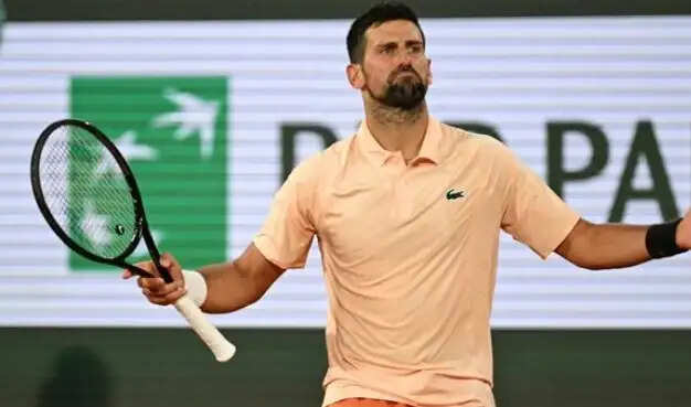 फ्रेंच ओपन 2026: नोवाक जोकोविच ने पहले दौर में जियोवानी म्पेत्शी पेरिकार्ड को हराया