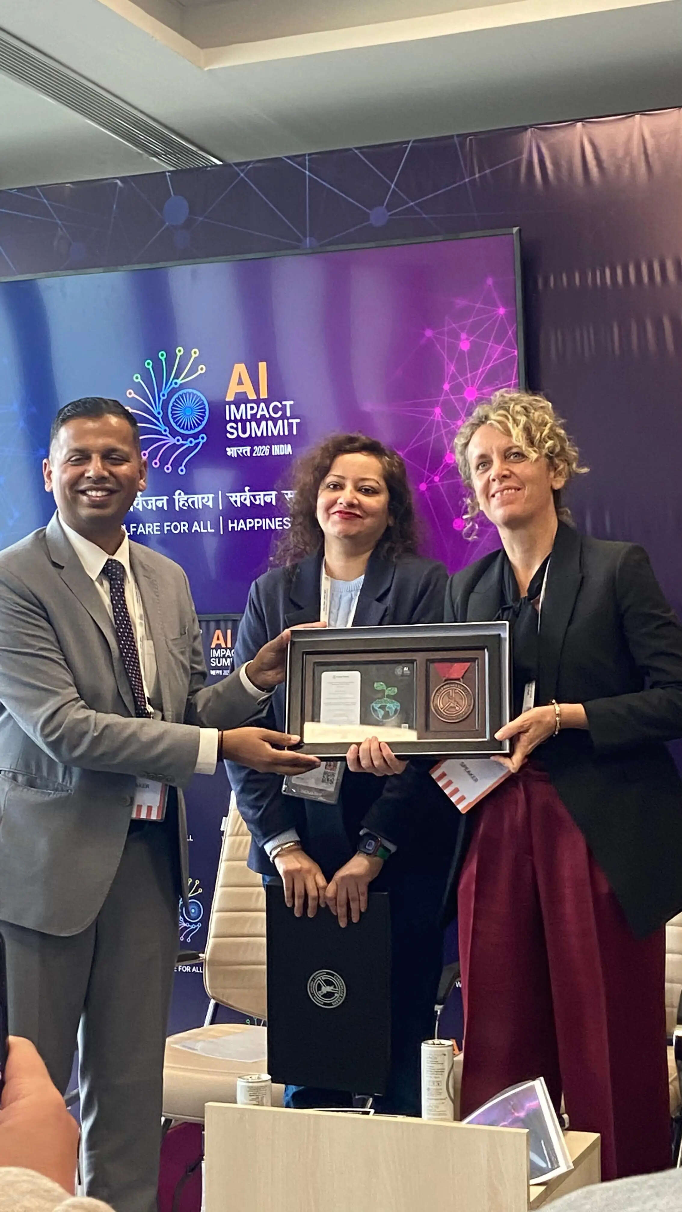 रांची के बेटे ने एआई इंपैक्ट सम्मिट रिस्पांसिबल एआई विमर्श को दी राष्ट्रीय आवाज