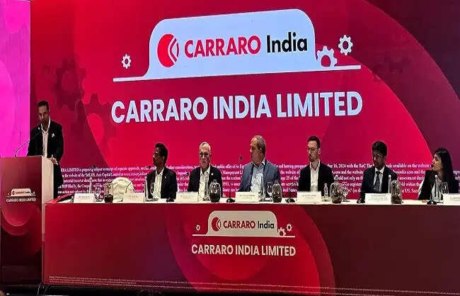 कैरारो इंडिया का आईपीओ 20 दिसंबर को खुलेगा, प्राइस बैंड 668-704 रुपये प्रति शेयर&nbsp;