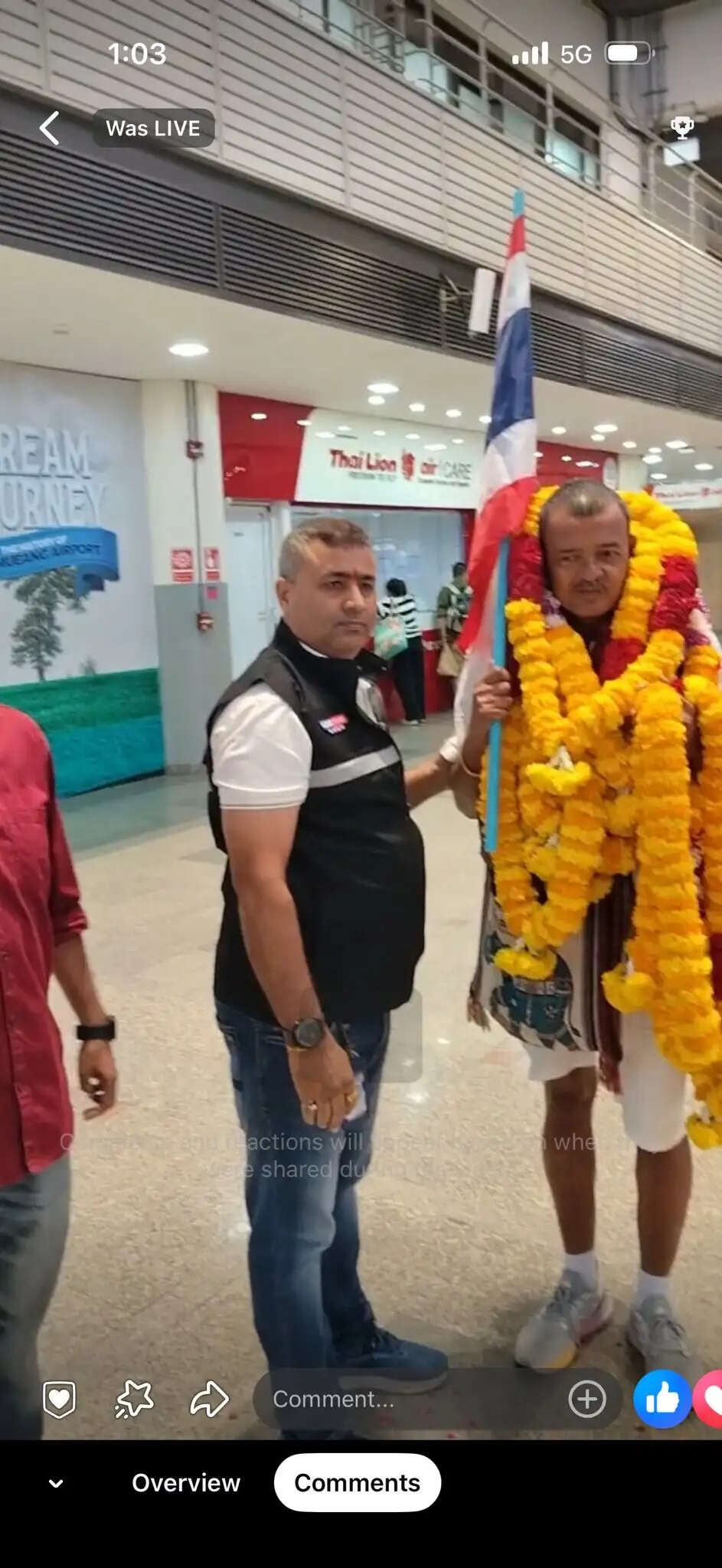 विश्व में शांति का संदेश लेकर थाईलैंड से अयोध्या की पदयात्रा पर निकले राजू चान