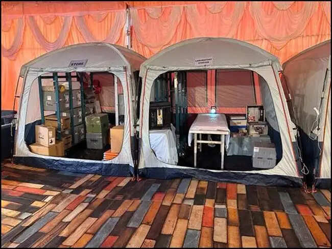 आपात स्थितियों से निपटने को भीष्म क्यूब की तैनाती&nbsp;