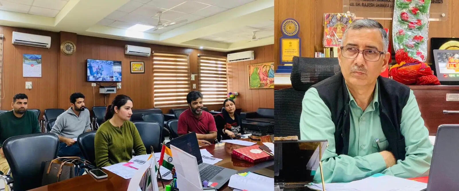 मिशन युवा की प्रगति की समीक्षा, उद्यम मेंटरशिप एवं स्वयं सहायता समूह जागरूकता पर दिया जोर