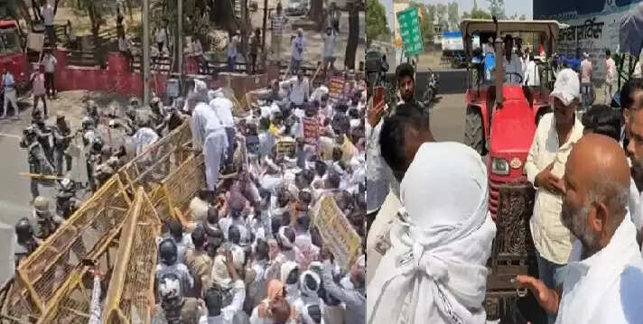 उज्जैन में कांग्रेस का उग्र प्रदर्शन, पुलिस और कार्यकर्ताओं के बीच हुई तीखी नोकझोंक, करना पड़ा लाठीचार्ज