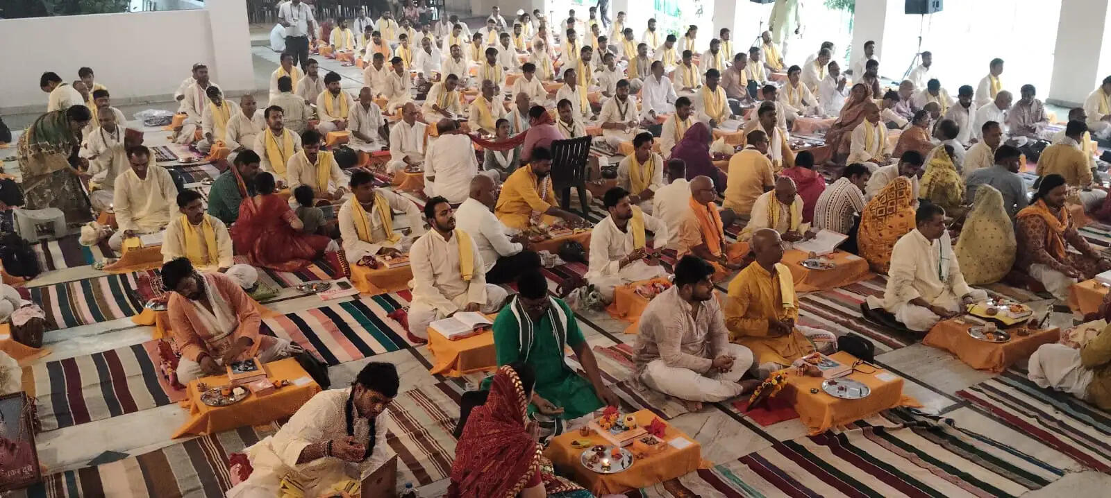 श्रीमद्भागवत के श्लोकों से गुंजायमान रही गीतावाटिका