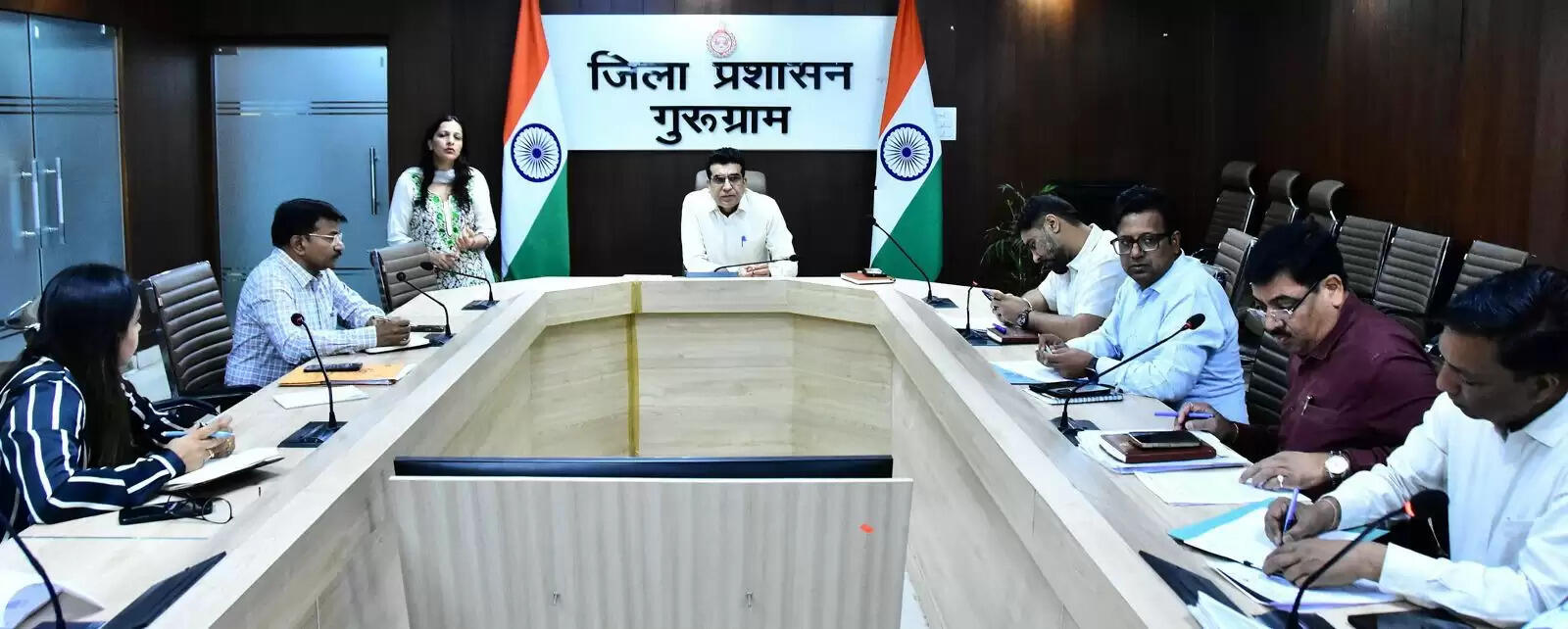 गुरुग्राम में मॉनसून से पहले नालों की सफाई के आदेश,एसडीएम ने ली बैठक