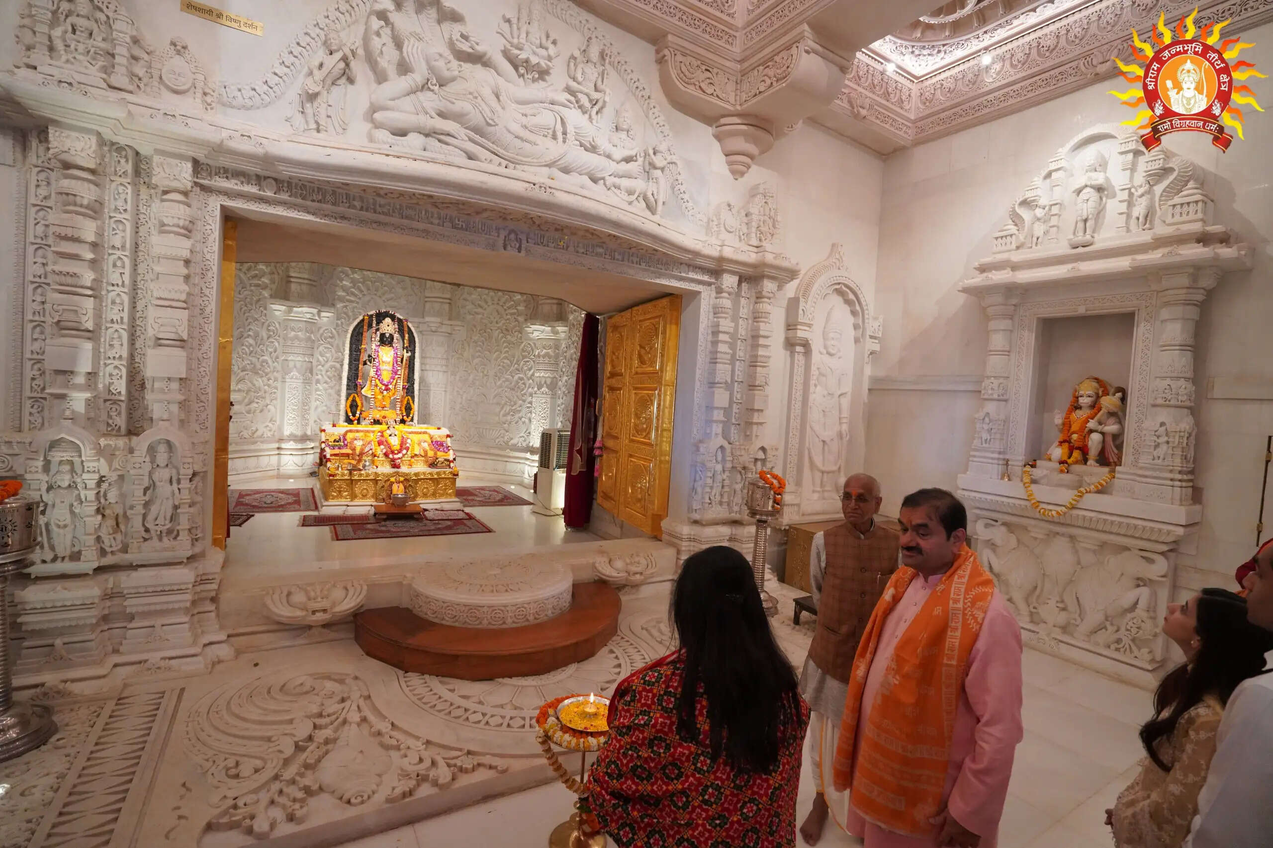 गाैतम अडाणी ने परिजनाें के संग श्रीरामलला के किए दर्शन, गौतम ने बताया भावुक पल