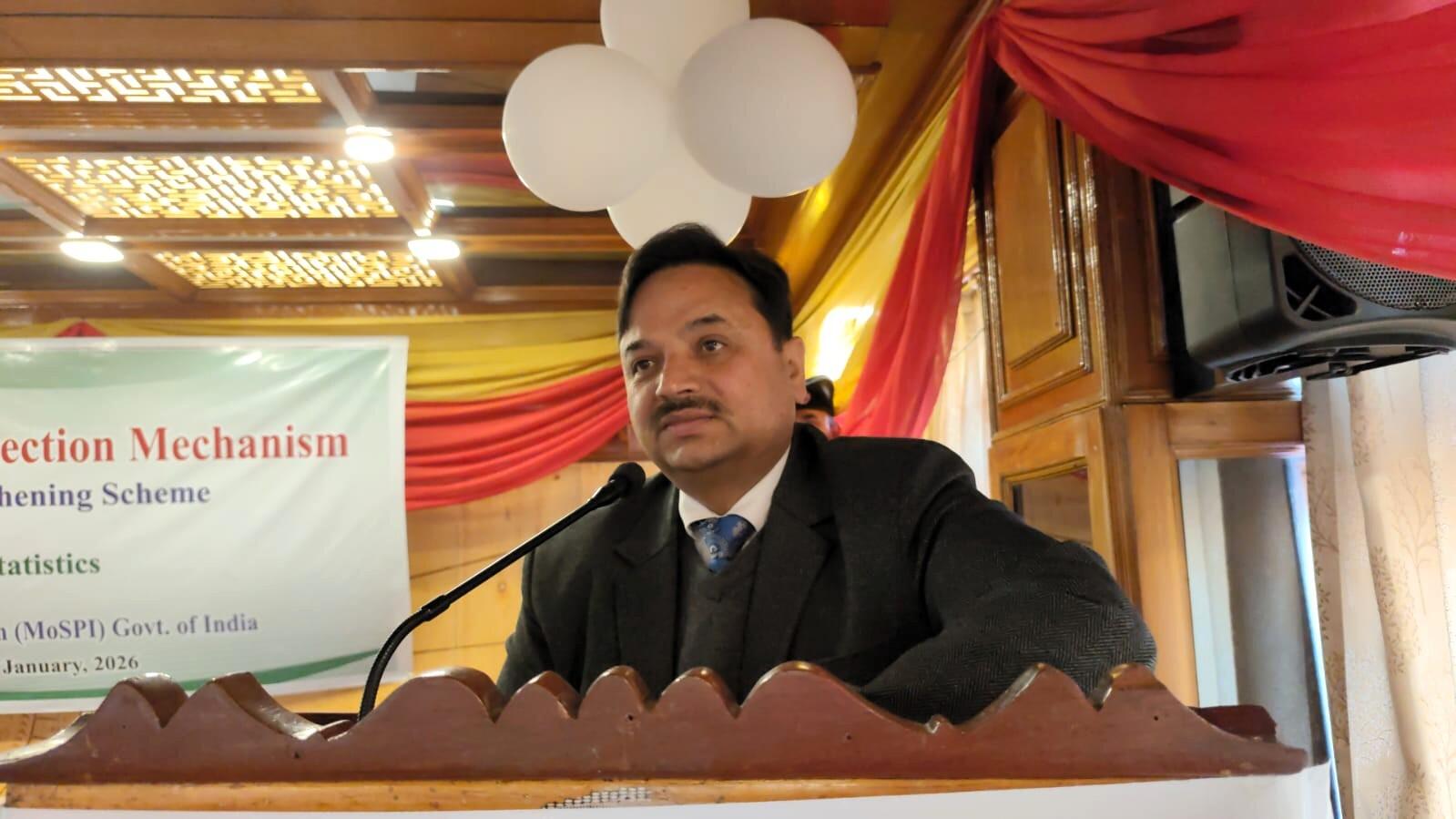 विश्वसनीय डेटा से ही बेहतर फैसले संभव: उपायुक्त अनुपम कश्यप