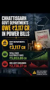 बिजली बिल नहीं चुकाने पर छत्तीसगढ़ के 10 हजार सरकारी कनेक्शन काटे गए