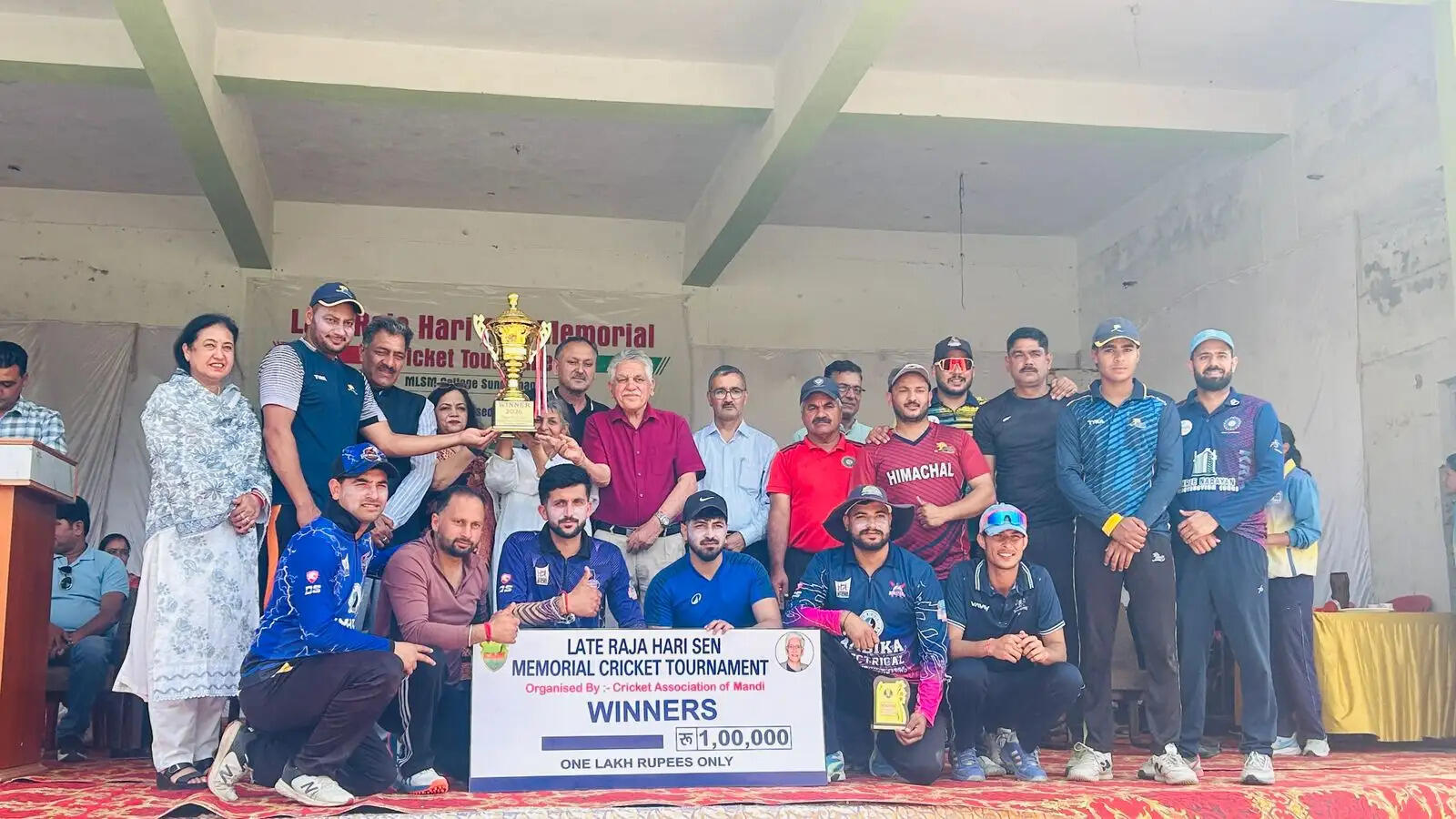 राजा हरी सेन मेमोरियल क्रिकेट टूर्नामेंट 2026 : नागचला बल्ह इलेवन बनी चैंपियन