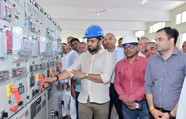 सोनीपत: विधायक ने किया 33 केवी सब स्टेशन का लोकार्पण