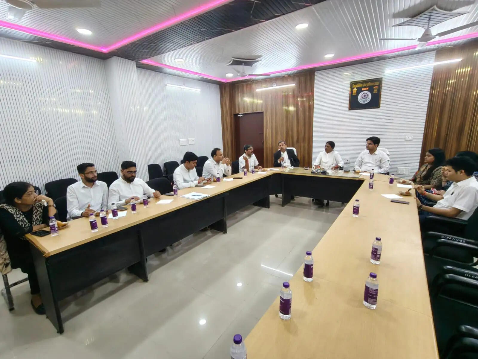 छपरा में राष्ट्रीय लोक अदालत को लेकर हुई बैठक, 7 हजार नोटिस जारी