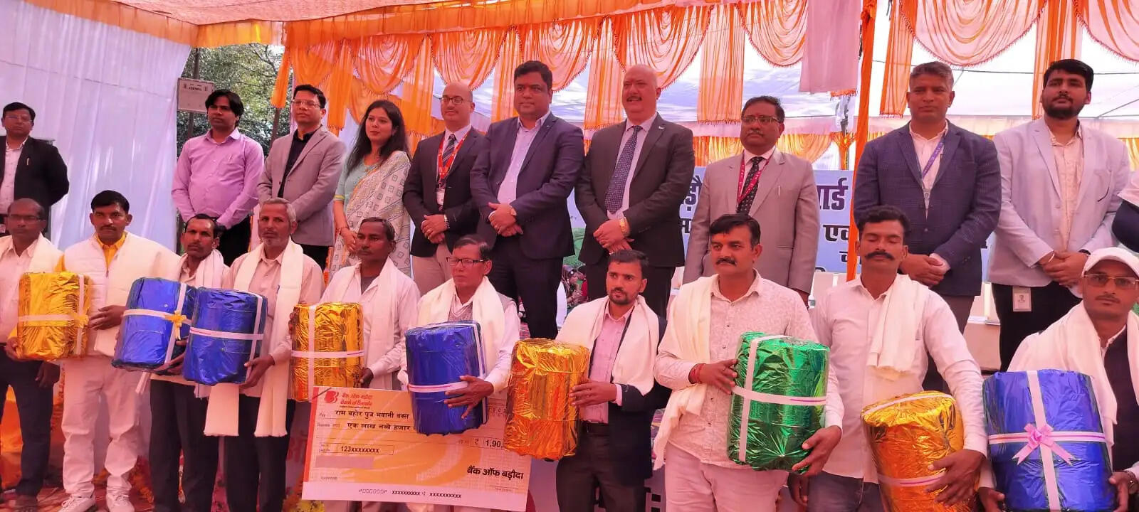 बैंक ऑफ बड़ौदा व नाबार्ड की संयुक्त पहल से अयाेध्या के दाे गांव समग्र विकास के साथ हाेंगे आत्मनिर्भर