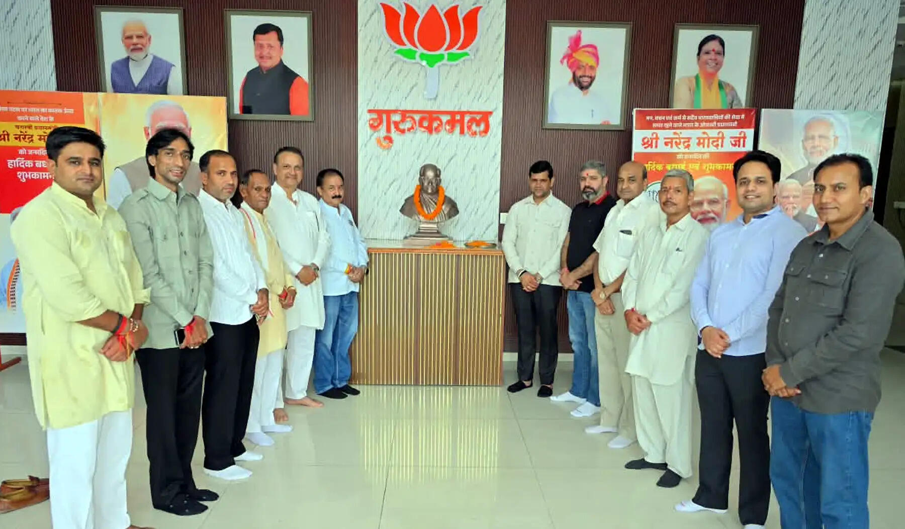 गुरुग्राम: अंतिम पायदान पर खड़े व्यक्ति का उदय ही पंडित दीनदयाल जी का रहा लक्ष्य: सर्वप्रिय त्यागी