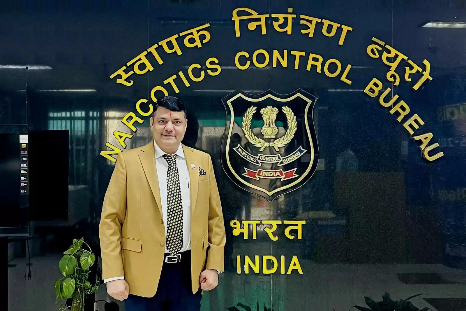 एनसीबी के जोनल निदेशक घनश्याम सोनी को डीजी डिस्क सम्मान