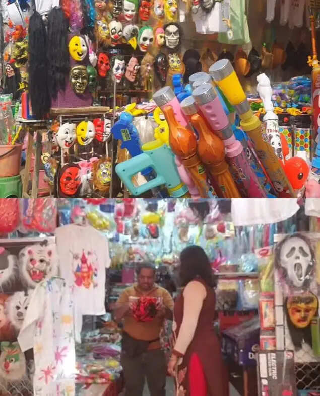 होली को लेकर रांची के बाजारों में उमड़ी भीड़, हर्बल रंग और आकर्षक पिचकारियों की बढ़ी मांग