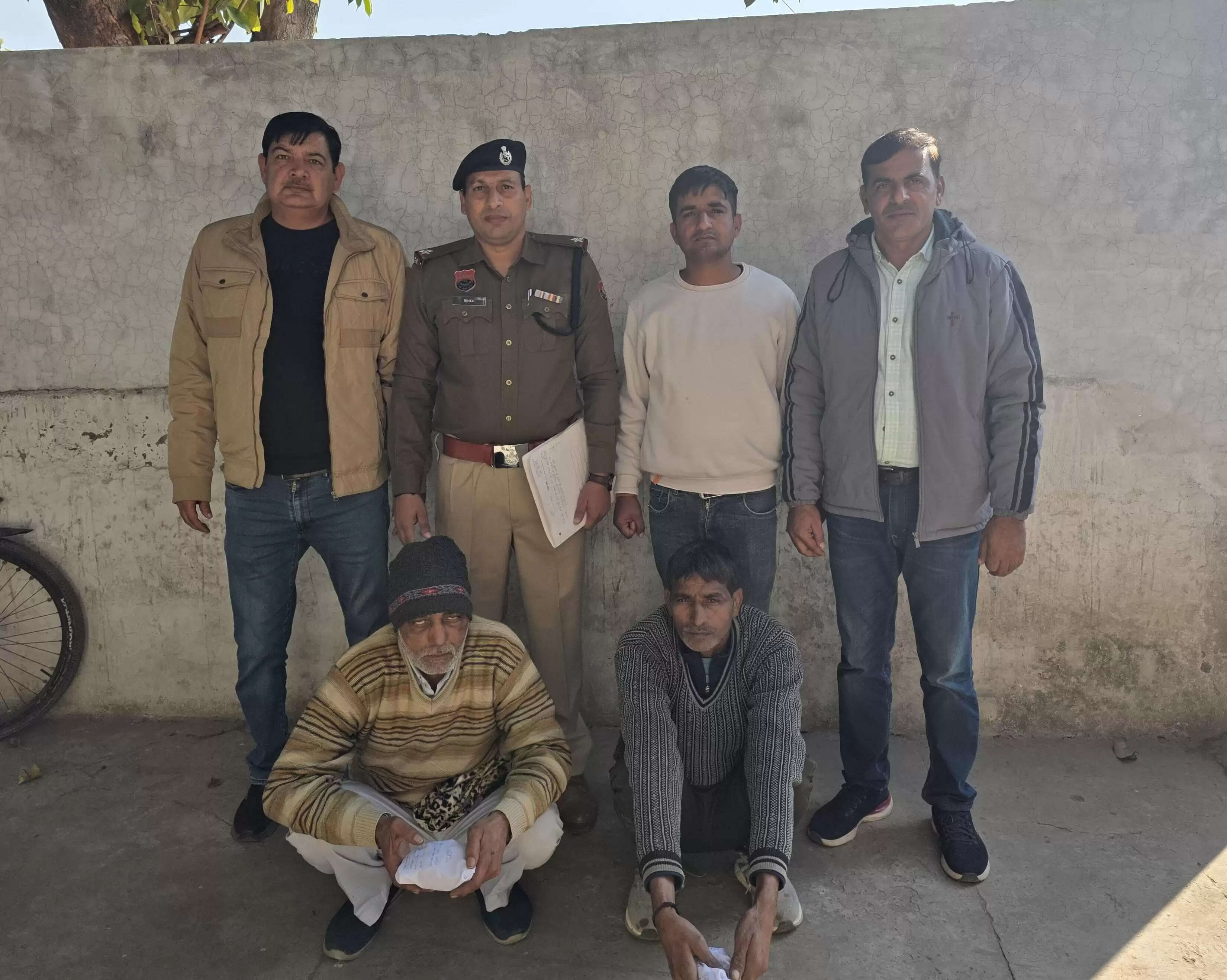 पानीपत में चरस समेत दो नशा तस्कर गिरफ्तार