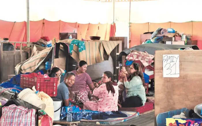 नेपाल में भूमिहीनों को होल्डिंग सेंटर खाली करने का नोटिस, भोजन व्यवस्था भी बंद