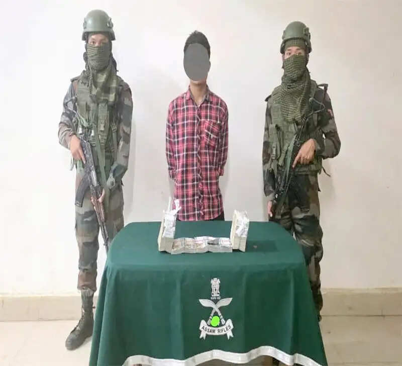 मिजोरम में 11.30 लाख की म्यांमार मुद्रा के साथ एक व्यक्ति गिरफ्तार