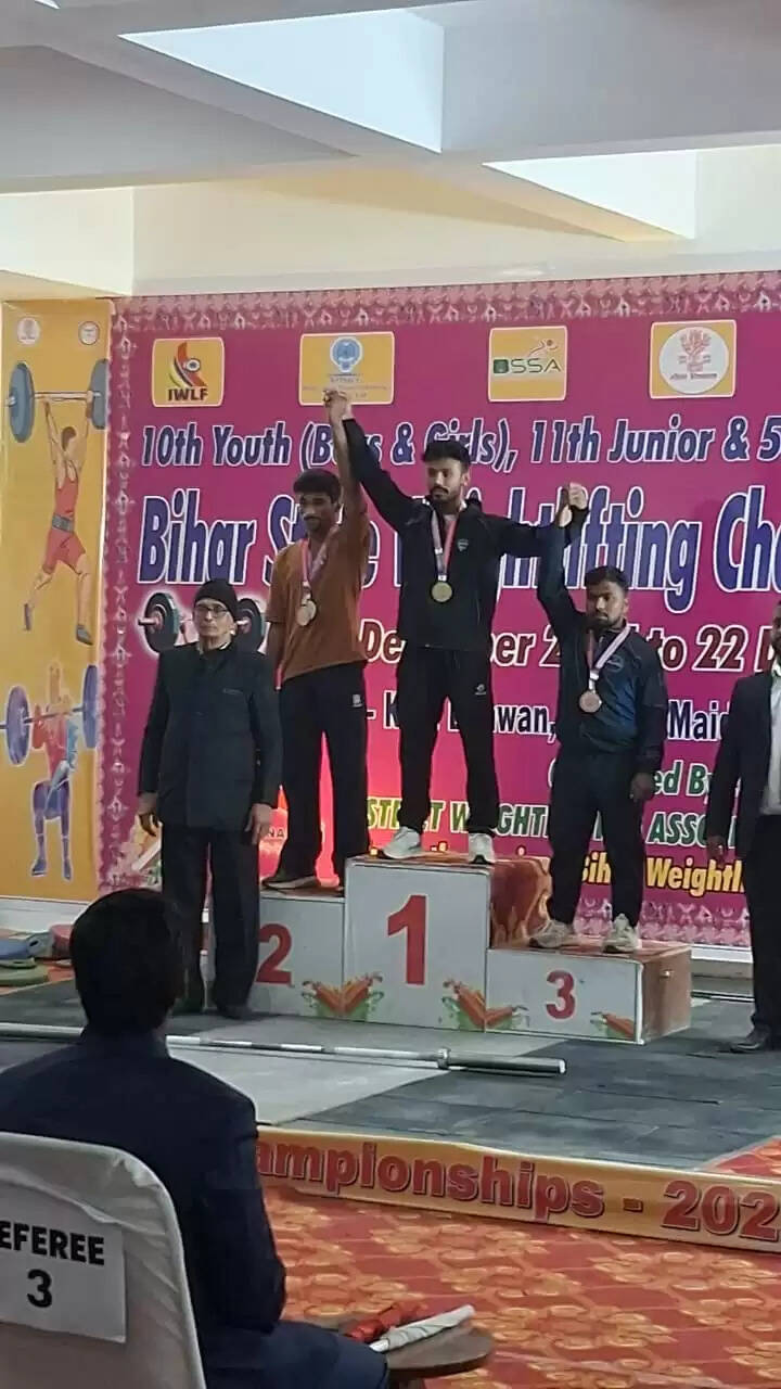 जहानाबाद में सारण के वेटलिफ्टर्स का जलवा रणवीर और सनी ने जीता स्वर्ण