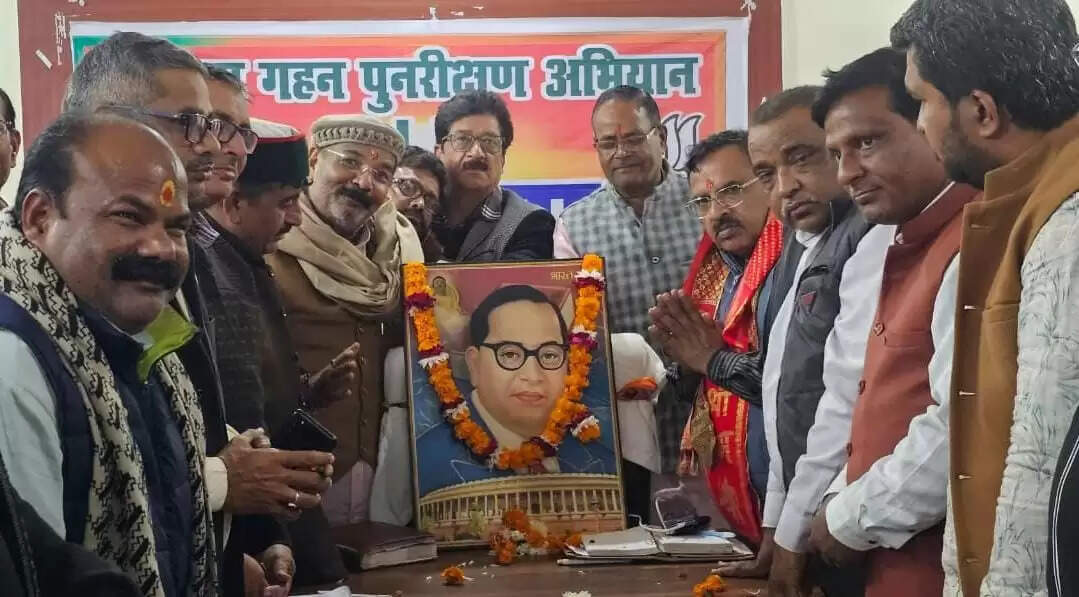 मोदी-योगी सरकार ने पूरा किया अंबेडकर का सबका साथ-सबका विकास का सपना : प्रकाश पाल