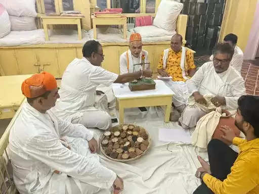 श्रीनाथ मंदिर में 350 साल पुराना परीक्षण कर 27 अनाज से बताया, इस बार सावन-भादो अच्छी बारिश