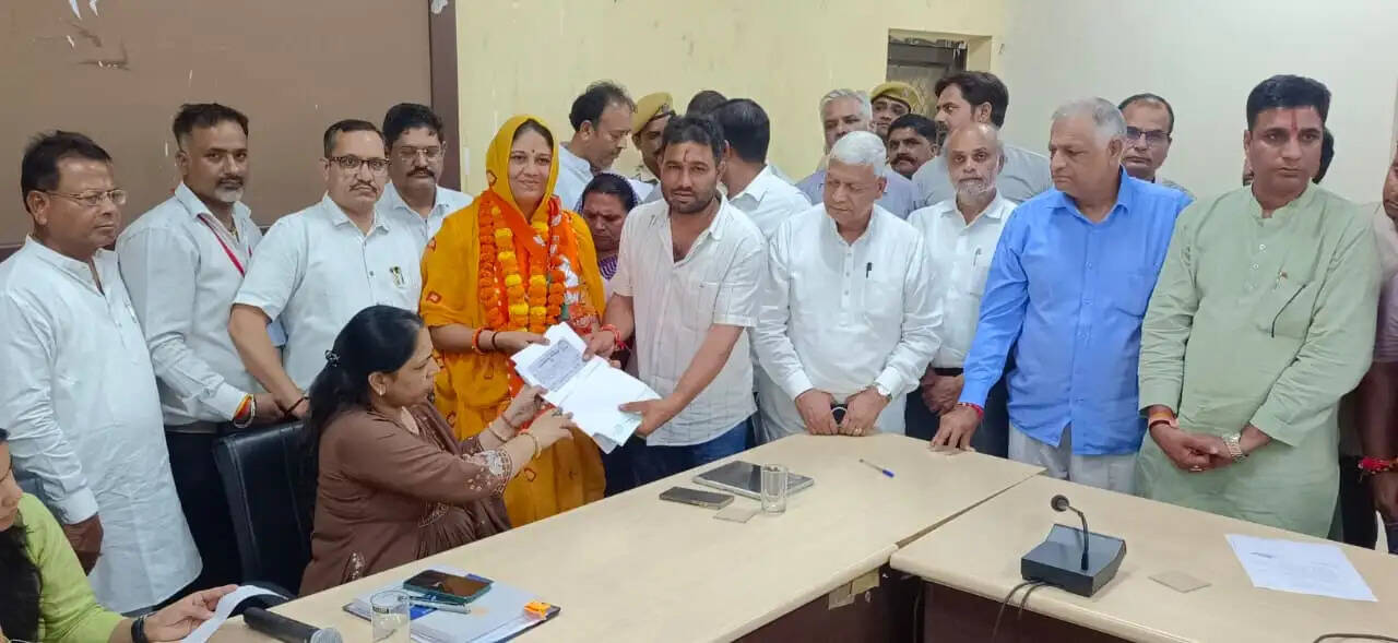 भीलवाड़ा नगर निगम को मिलेगी पहली महिला महापौर, भाजपा ने जसवंत कंवर को उतारा
