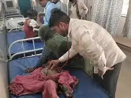 शिवपुरी:&nbsp;हाईटेंशन लाइन की चपेट में आई&nbsp;ट्रैक्टर-ट्रॉली, महिला और मासूम जिंदा जले,&nbsp;दो गंभीर झुलसें