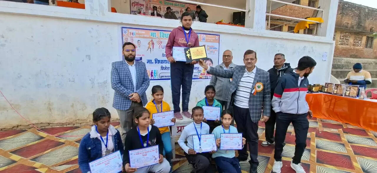 विधायक खेल स्पर्धा सदर औरैया का शुभारंभ, पहले दिन कई प्रतियोगिताएं संपन्न