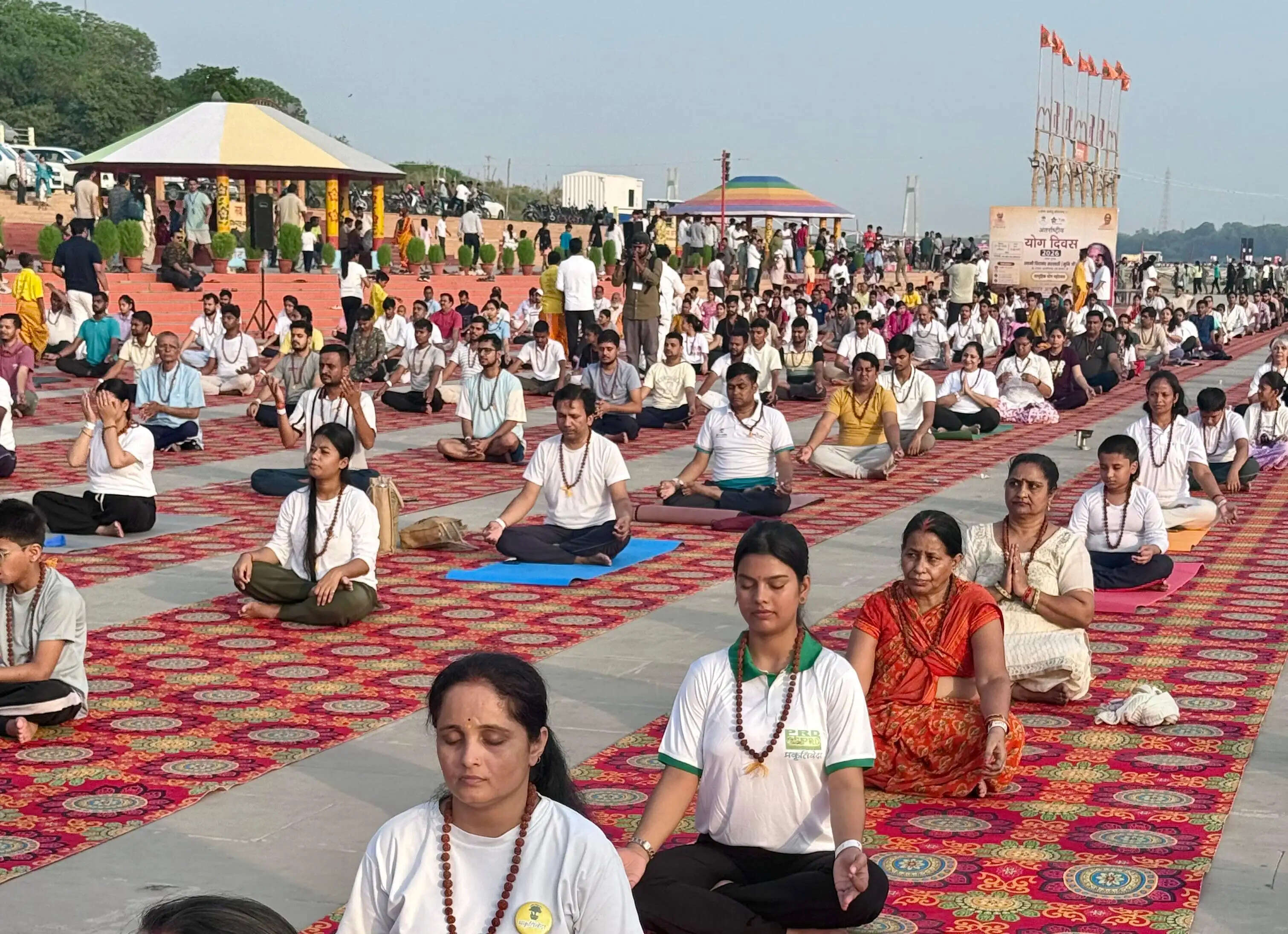 योग केवल एक दिवस नहीं, बल्कि स्वस्थ, संतुलित एवं जागरूक जीवन का आधार : परमार्थ त्रिवेणी