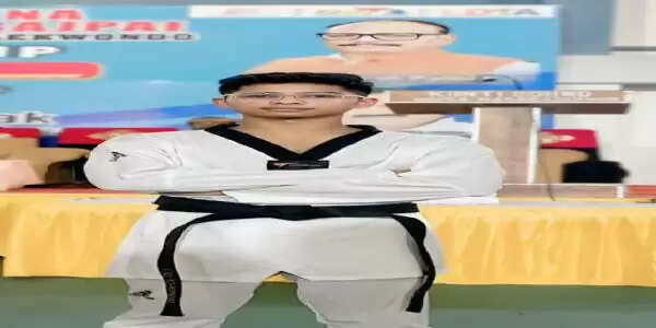 छठी ओपन स्टेट ब्वॉयज एंड गर्ल्स ताइक्वांडो में स्टेट चैम्पियन बने मुरादाबाद के संयम अग्रवाल