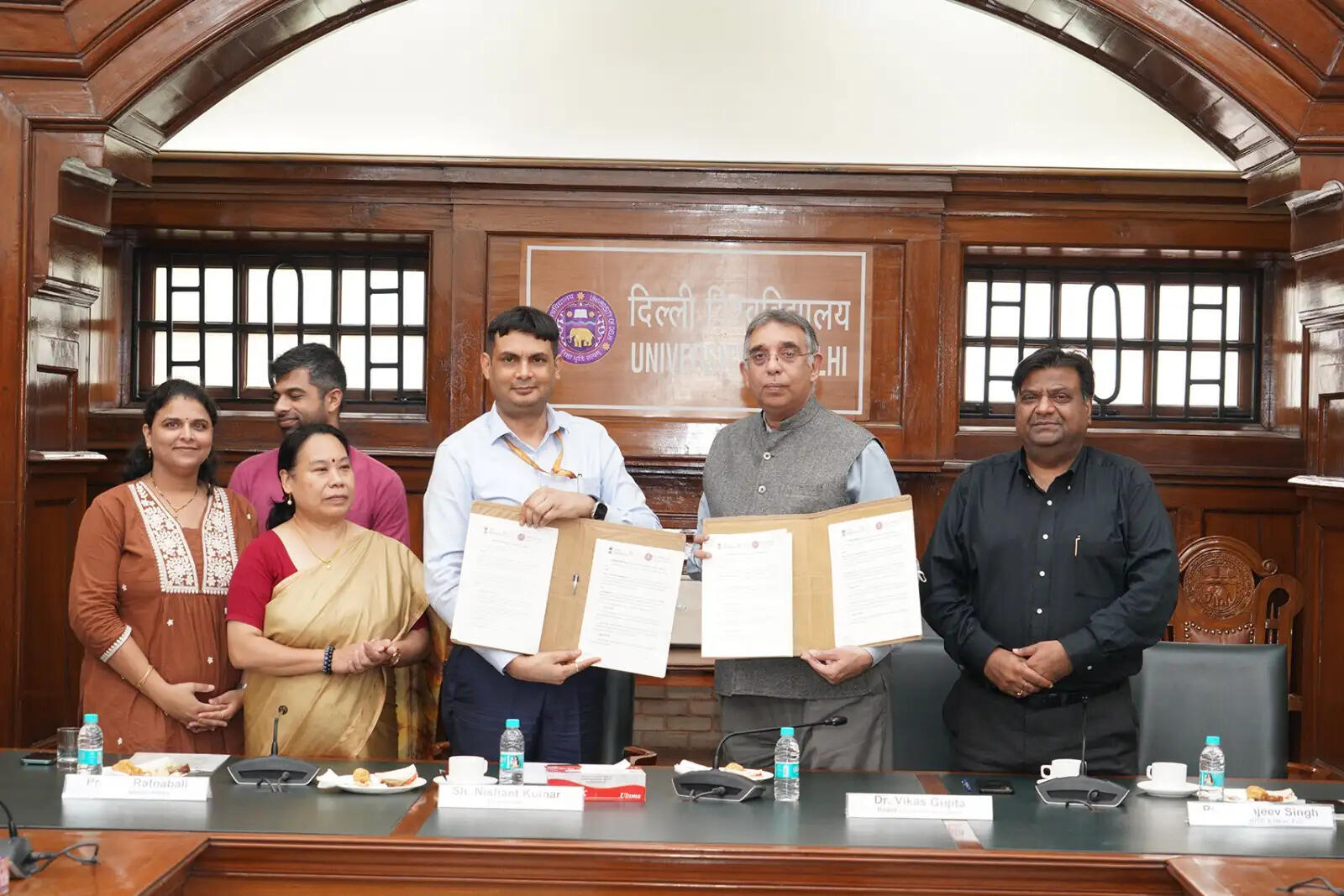 साइबर सुरक्षा को लेकर डीयू एवं आई4सी के बीच हुआ समझौता