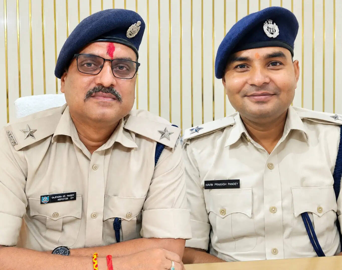 रामगढ़ थाना और ट्रैफिक प्रभारी ने संभाला पदभार