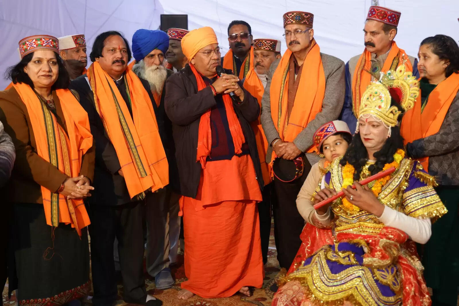 मंडी में धूमधाम से आयोजित हुआ बाबा सिद्ध चानो बली का धाज्जा लोकनाट्य कार्यक्रम