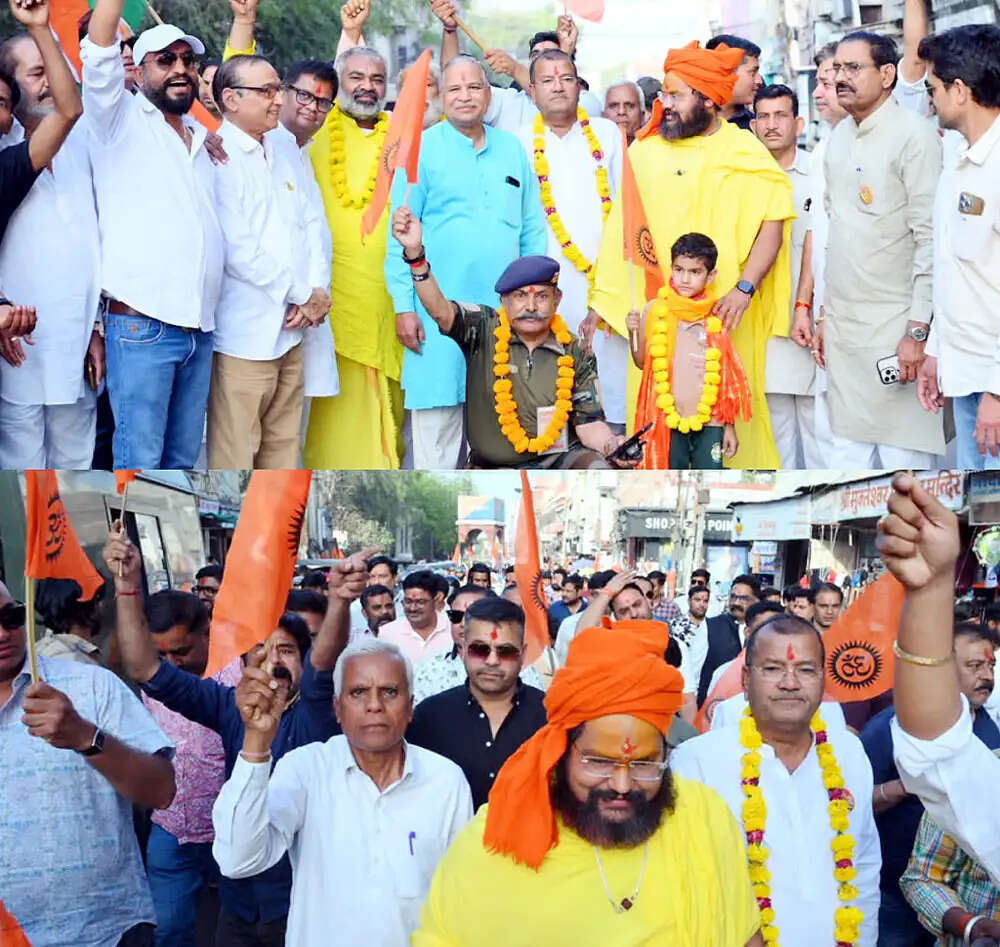 पीले चावल बांटकर धर्मयात्रा का दिया निमंत्रण, बीकानेर में जनसंपर्क अभियान तेज