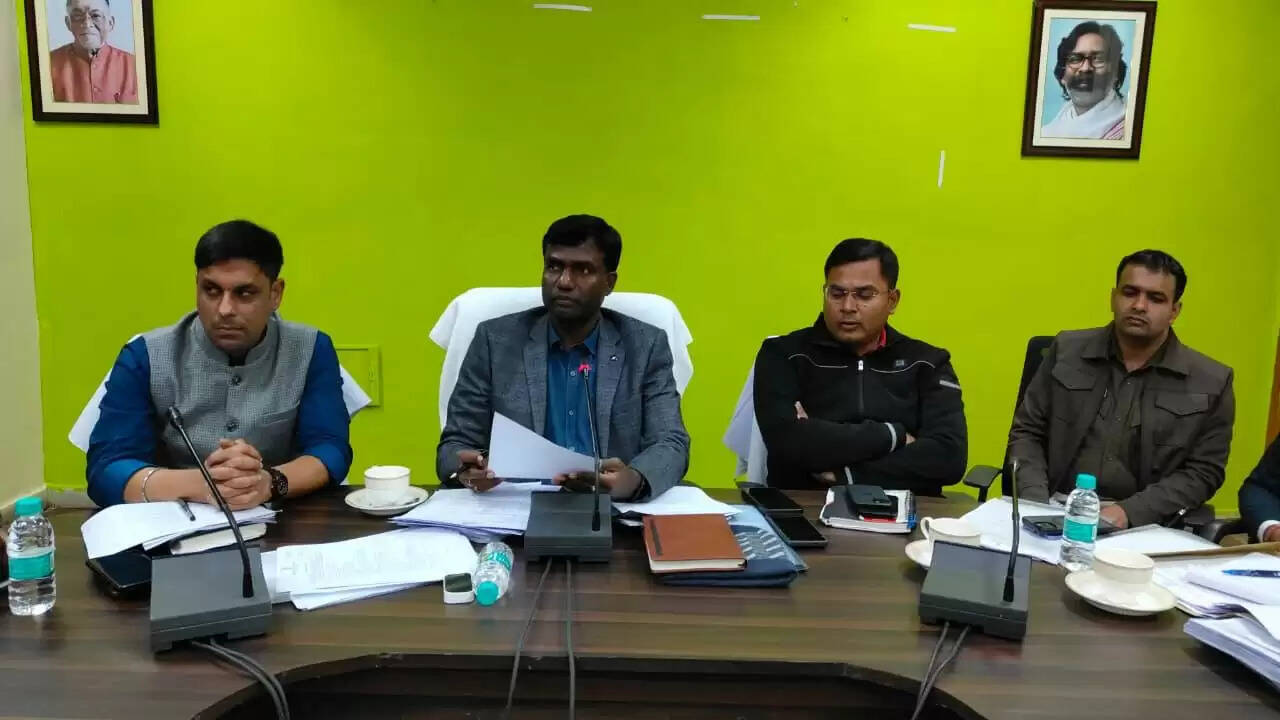 राष्ट्रपति के रांची दौरे की तैयारियां तेज, प्रशासन ने की बैठक