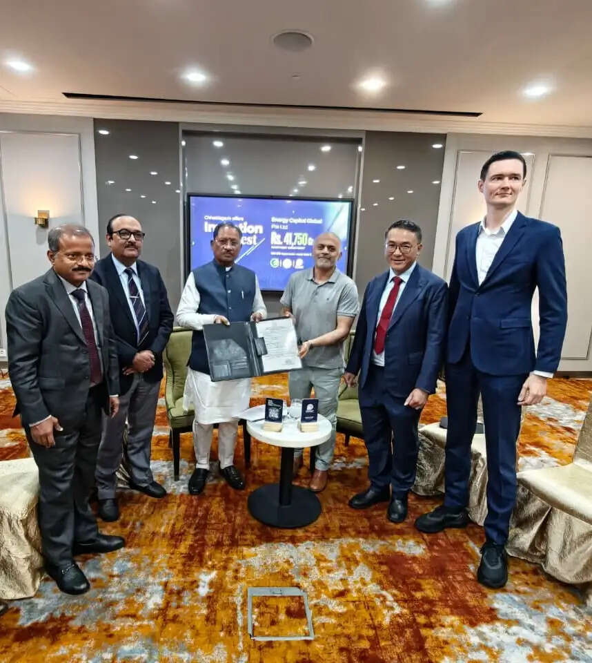 सिंगापुर की एनर्जी कैपिटल ग्लोबल छत्तीसगढ़ में एआई-रेडी डेटा सेंटर कैंपस में करेगी 41,750 करोड़ का निवेश