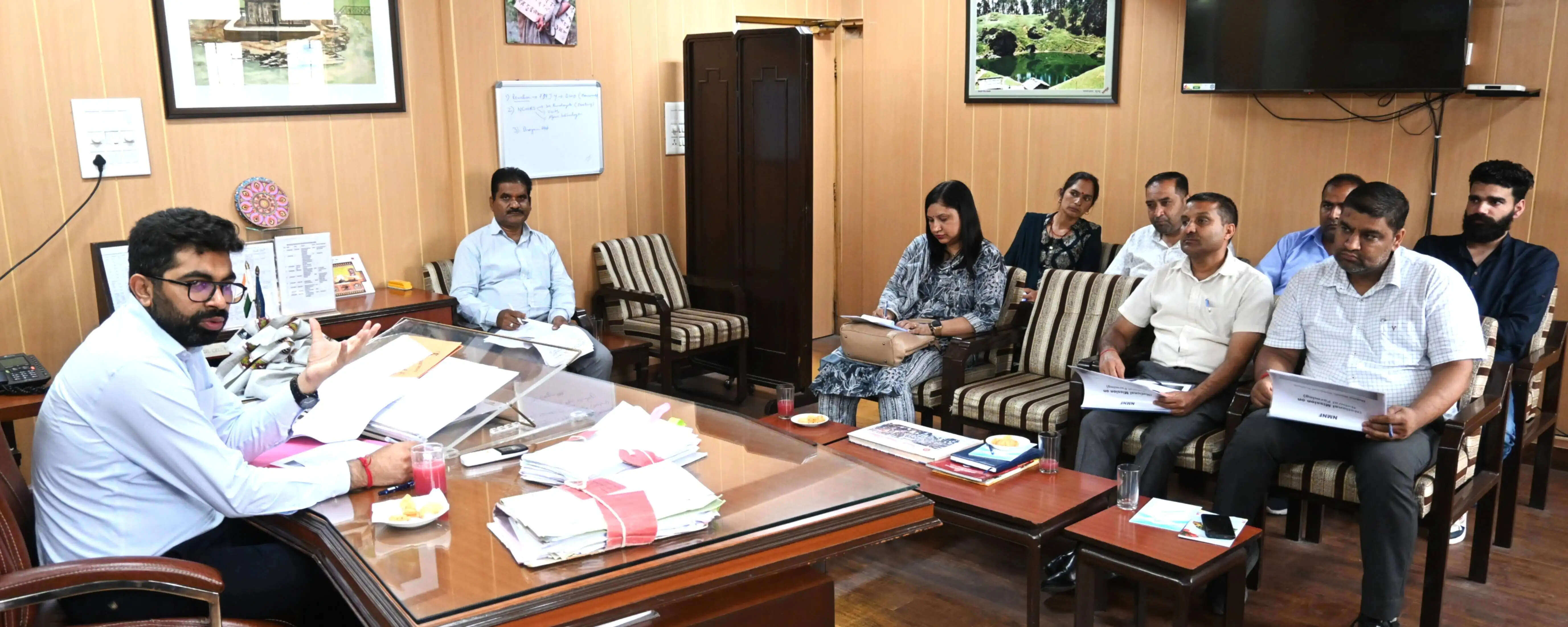 प्राकृतिक खेती मिशन: मंडी जिला में 2500 किसानों की 1000 हेक्टेयर भूमि पर होगी प्राकृतिक खेती