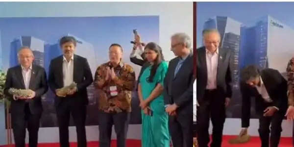 चेन्नई में 46 मेगावाट क्षमता वाले डेटा सेंटर का उद्घाटन, सिंगापुर की परंपरा के अनुसार लुढ़काया गया अनानास