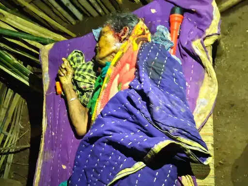 पाली के हर्राडीह में सोते परिवार पर धारदार हथियार से हमला, बुजुर्ग महिला की हत्या, बेटा-बहू गंभीर
