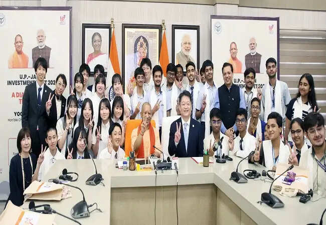भारत-जापान की युवा पीढ़ी का मिलन, मुख्यमंत्री आवास पर गूंजा दोस्ती और भविष्य का संदेश